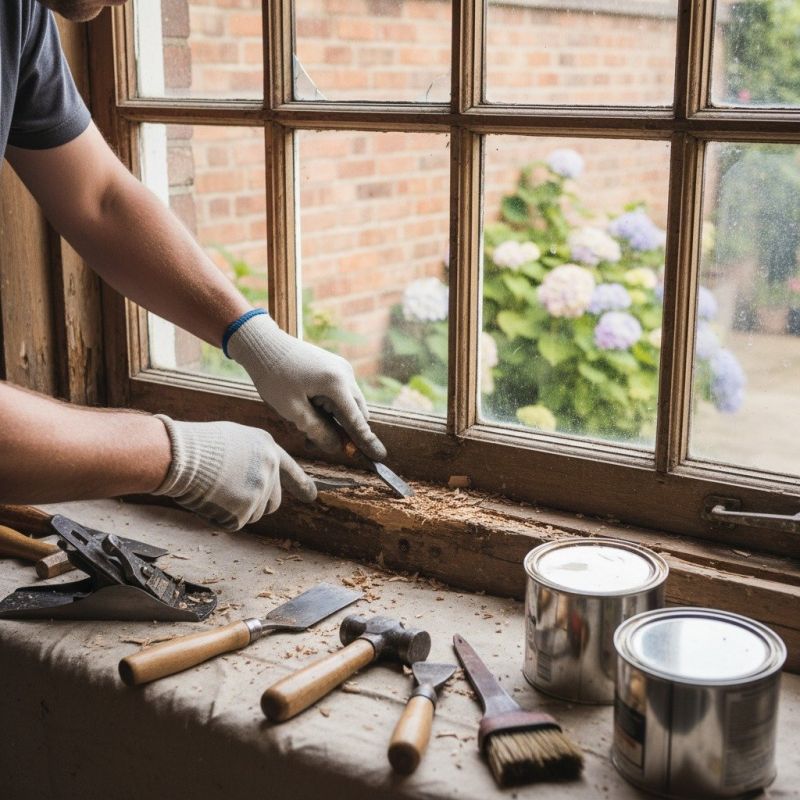 Wood Window Repair